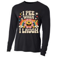 I Pee When I Laugh Naughty Cooling Performance Long Sleeve Crew