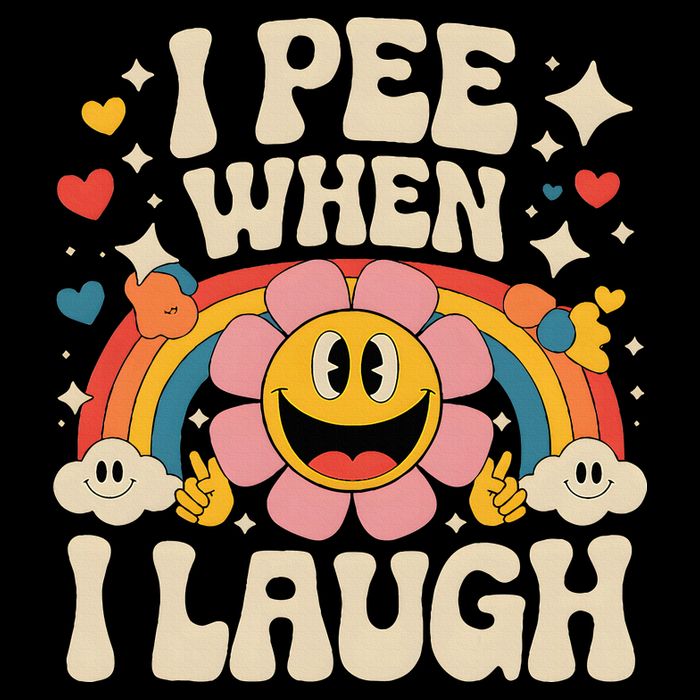 I Pee When I Laugh Naughty Crop Top