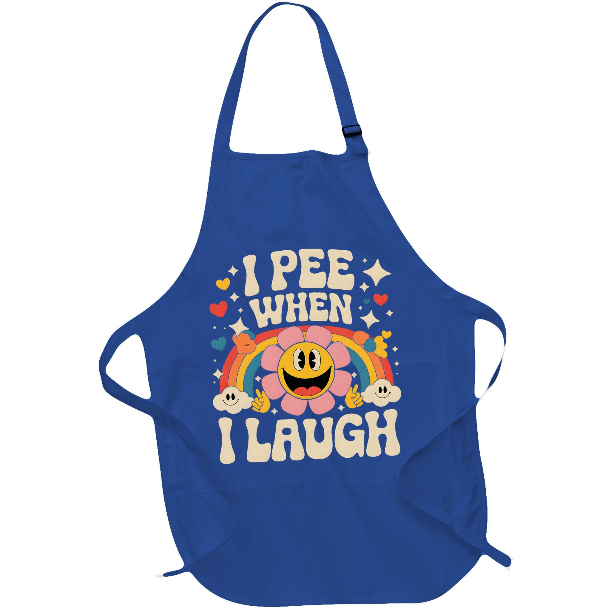 I Pee When I Laugh Naughty Apron