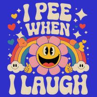 I Pee When I Laugh Naughty Apron