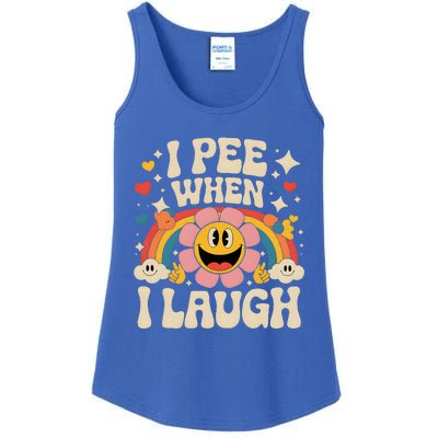 I Pee When I Laugh Naughty Ladies Essential Tank