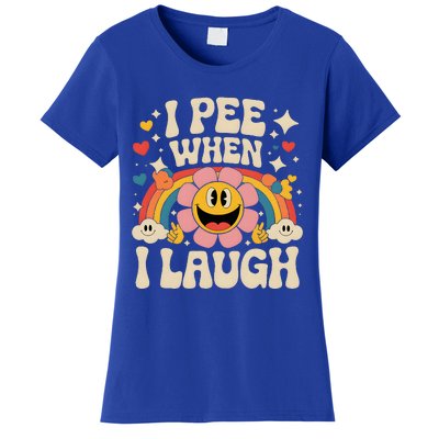 I Pee When I Laugh Naughty Women's T-Shirt