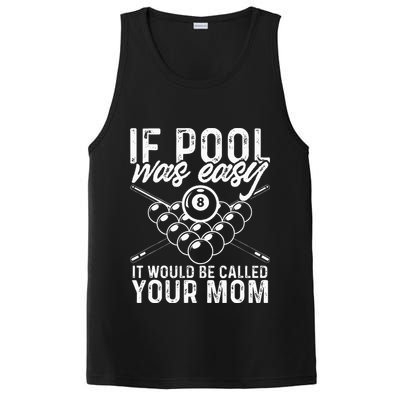 If Pool Was Easy Funny Sport Pool Billiard  PosiCharge Competitor Tank