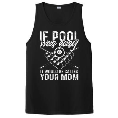 If Pool Was Easy Funny Sport Pool Billiard  PosiCharge Competitor Tank