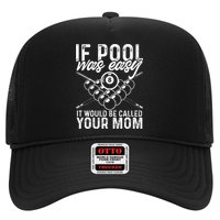 If Pool Was Easy Funny Sport Pool Billiard  Trucker Hat