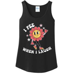 I Pee When I Laugh Ladies Essential Tank