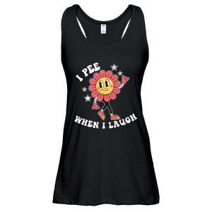 I Pee When I Laugh Ladies Essential Flowy Tank