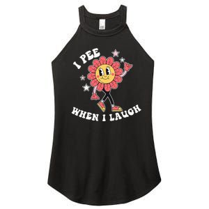 I Pee When I Laugh Women's Perfect Tri Rocker Tank