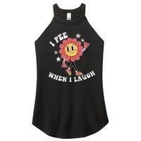 I Pee When I Laugh Women's Perfect Tri Rocker Tank