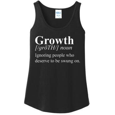 Ignoring People Who Deserve To Be Swung On Ladies Essential Tank