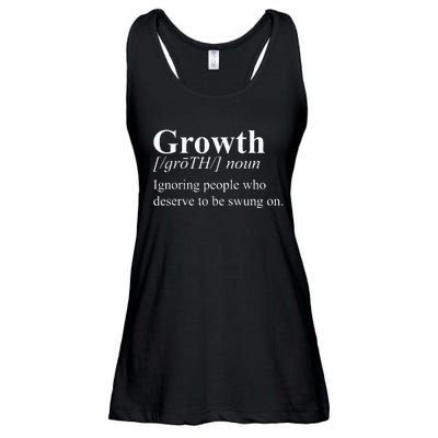 Ignoring People Who Deserve To Be Swung On Ladies Essential Flowy Tank