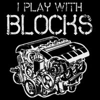 I Play With Blocks Mechanic Engine Block Car Mechanic Gift Baby Bodysuit