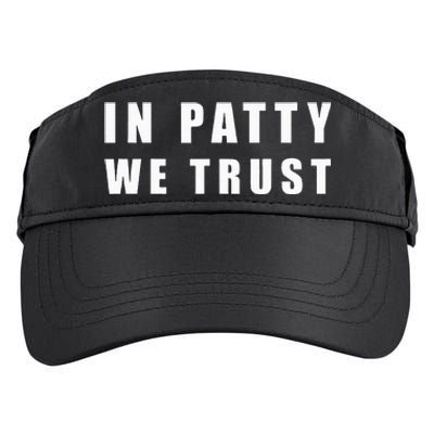 In Patty We Trust Adult Drive Performance Visor