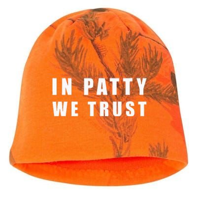 In Patty We Trust Kati - Camo Knit Beanie