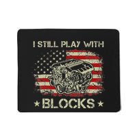 I Play With Blocks Mechanic Engine Block Car Mechanic Mousepad