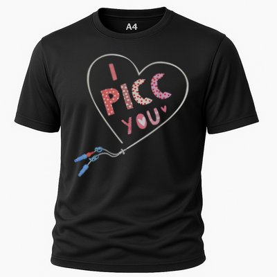 I Picc You Cute Heart Funny ICU ER Nurse Valentines Day Performance Shirt