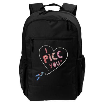 I Picc You Cute Heart Funny ICU ER Nurse Valentines Day Backpack