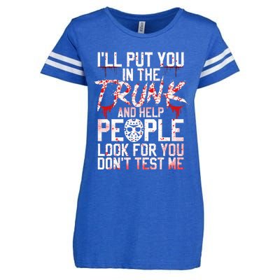 ILl Put You In The Trunk And Help People Look For You Enza Ladies Jersey Football T-Shirt