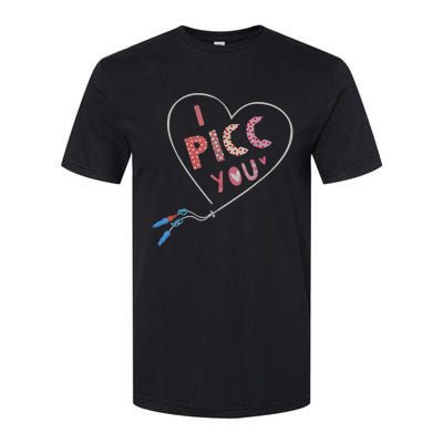 I Picc You Cute Heart Funny ICU ER Nurse Valentines Day Softstyle® CVC T-Shirt