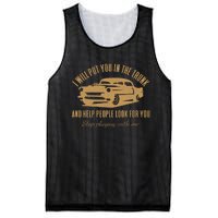 Ill Put You In The Trunk Dont Test Me Classic Cars Graphic Mesh Reversible Basketball Jersey Tank