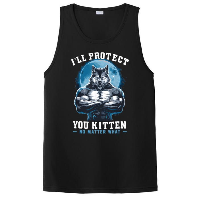 ILl Protect You Kitten No Matter What PosiCharge Competitor Tank