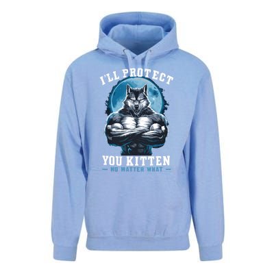 ILl Protect You Kitten No Matter What Unisex Surf Hoodie