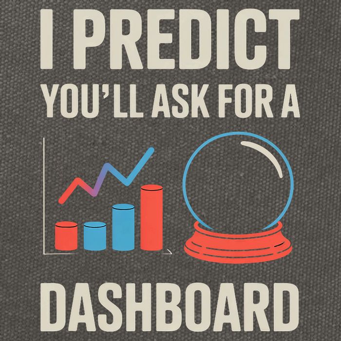 I Predict You’ll Ask For A Dashboard Data Scientist  Cotton Canvas Backpack