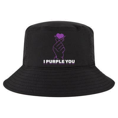 I Purple You Kdrama Korean Hand Symbol Kpop Cool Comfort Performance Bucket Hat