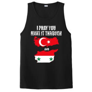 I Pray You Make It Through , Flag Turkey, Syria PosiCharge Competitor Tank