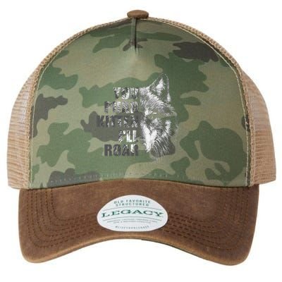 ILl Protect You Kitten No Matter What Funny Alpha Wolf Meme Legacy Tie Dye Trucker Hat