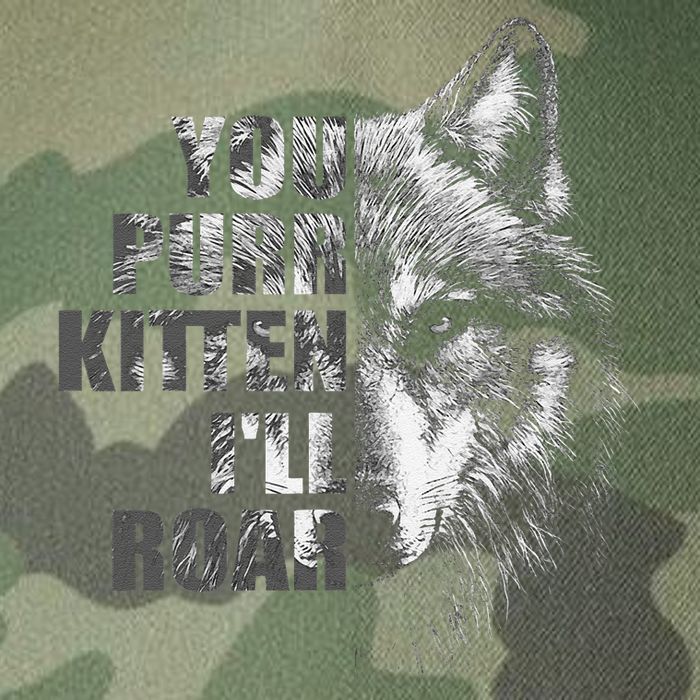 ILl Protect You Kitten No Matter What Funny Alpha Wolf Meme Legacy Tie Dye Trucker Hat