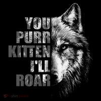 ILl Protect You Kitten No Matter What Funny Alpha Wolf Meme Sweatshirt