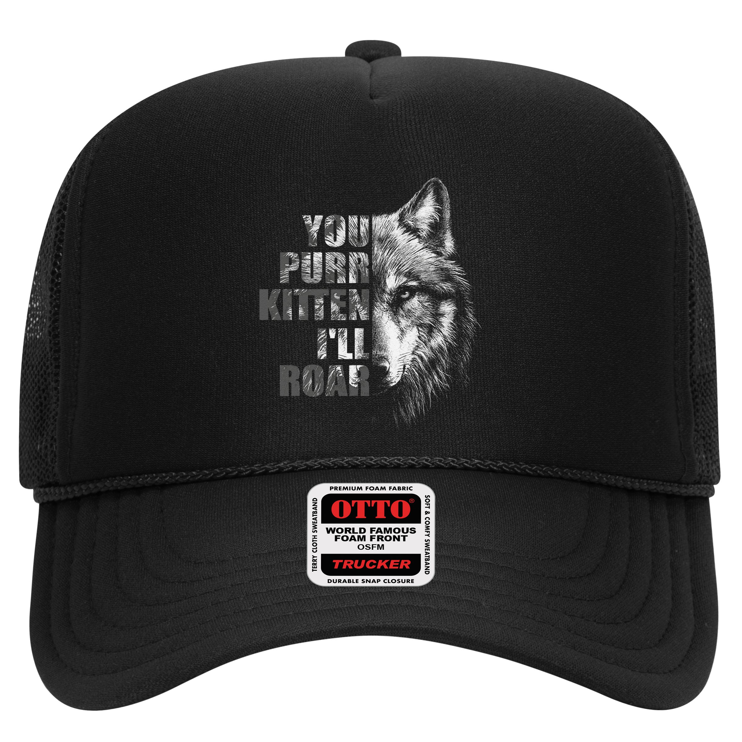 ILl Protect You Kitten No Matter What Funny Alpha Wolf Meme Hat