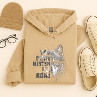 ILl Protect You Kitten No Matter What Funny Alpha Wolf Meme Hoodie