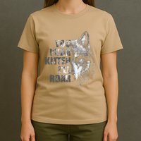 ILl Protect You Kitten No Matter What Funny Alpha Wolf Meme T-Shirt