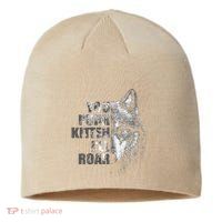 ILl Protect You Kitten No Matter What Funny Alpha Wolf Meme Sustainable Beanie