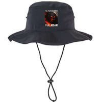 ILl Protect You Kitten No Matter What Funny Alpha Wolf Meme Bucket Hat