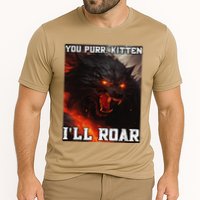 ILl Protect You Kitten No Matter What Funny Alpha Wolf Meme Performance Shirt