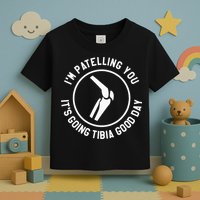 I'm Patelling You It's Going Tibia Good Day Therapist Toddler T-Shirt