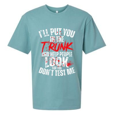 ILl Put You In The Trunk Sueded Cloud Jersey T-Shirt