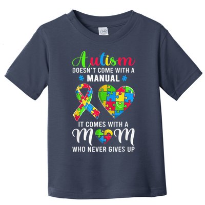 Inspirational Quote Autism Mom Autism Awareness Toddler T-Shirt