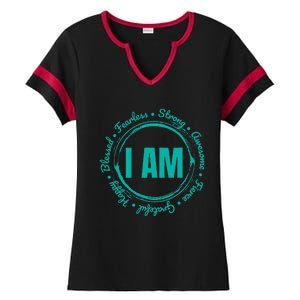 Inspirational Quote Apparel When Kindness Matters Ladies Halftime Notch Neck Tee