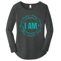 Inspirational Quote Apparel When Kindness Matters Women's Perfect Tri Tunic Long Sleeve Shirt