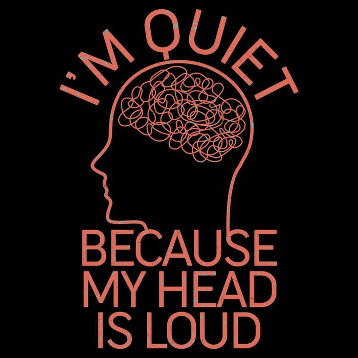 I'm Quiet Because My Head Is Loud Mug