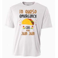 In Queso Emergency Call Nine Juan Juan Funny Mexican Cooling Performance Crew T-Shirt