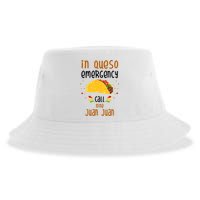 In Queso Emergency Call Nine Juan Juan Funny Mexican Sustainable Bucket Hat