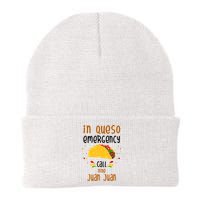 In Queso Emergency Call Nine Juan Juan Funny Mexican Beanie
