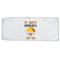 In Queso Emergency Call Nine Juan Juan Funny Mexican Large Microfiber Waffle Golf Towel