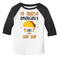 In Queso Emergency Call Nine Juan Juan Funny Mexican Toddler Fine Jersey T-Shirt