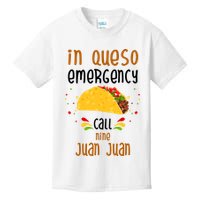 In Queso Emergency Call Nine Juan Juan Funny Mexican Kids T-Shirt